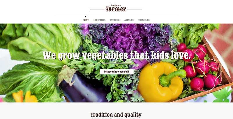 Be Farmer WP Theme