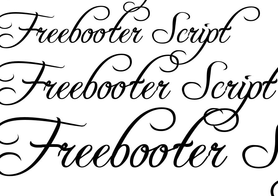 Freebooter Script Font