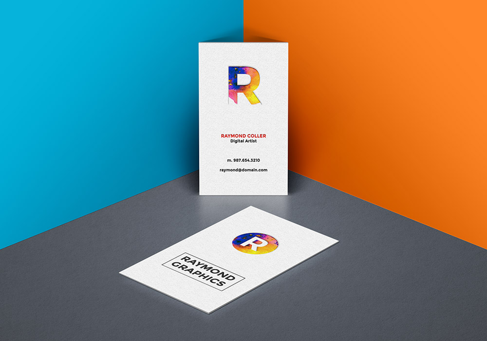 Free Business Card Mockup PSD