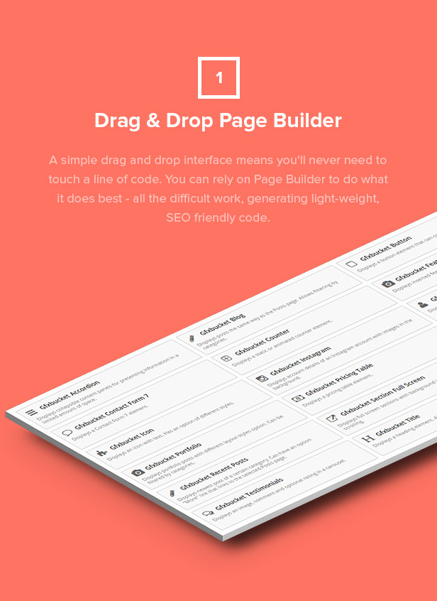 Dropout WP Theme Drag & Drop Builder