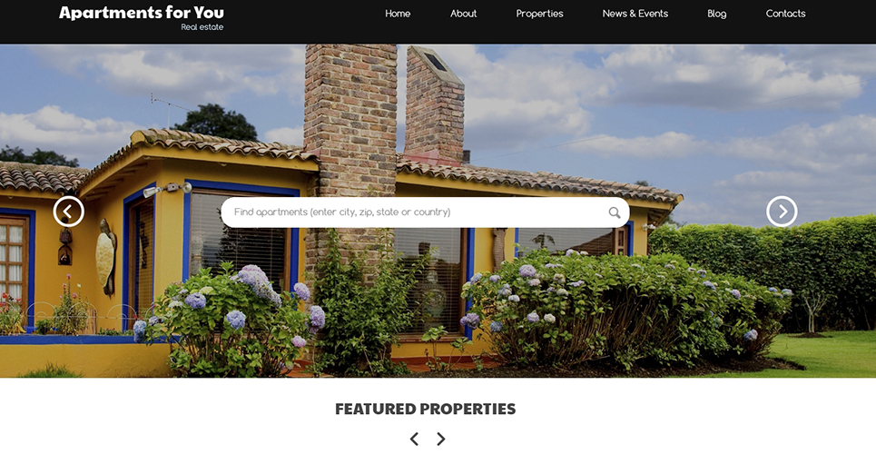 Rent Buy Property WordPress Theme