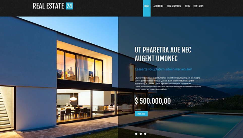 Realtor Services WordPress Theme