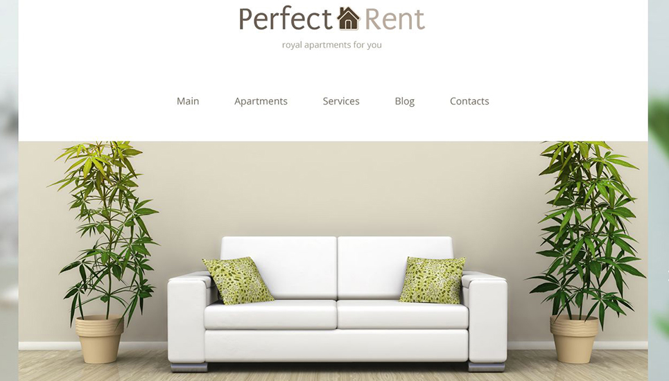 Perfect Rent WordPress Theme