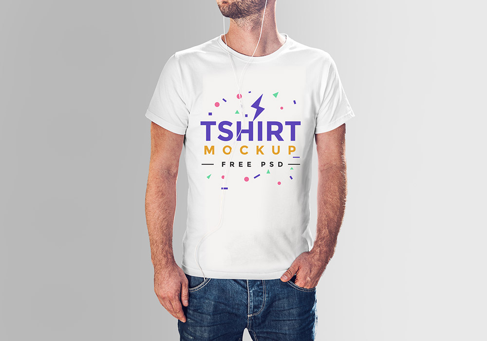 TShirt Mockup PSD Template