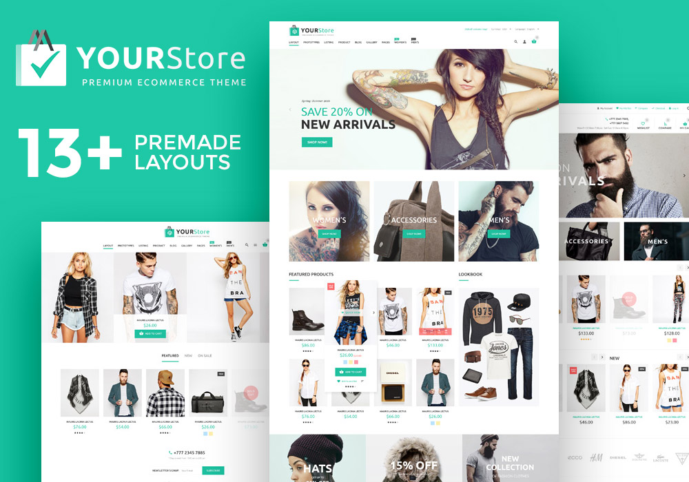 Giveaway YourStore Woocomerce theme