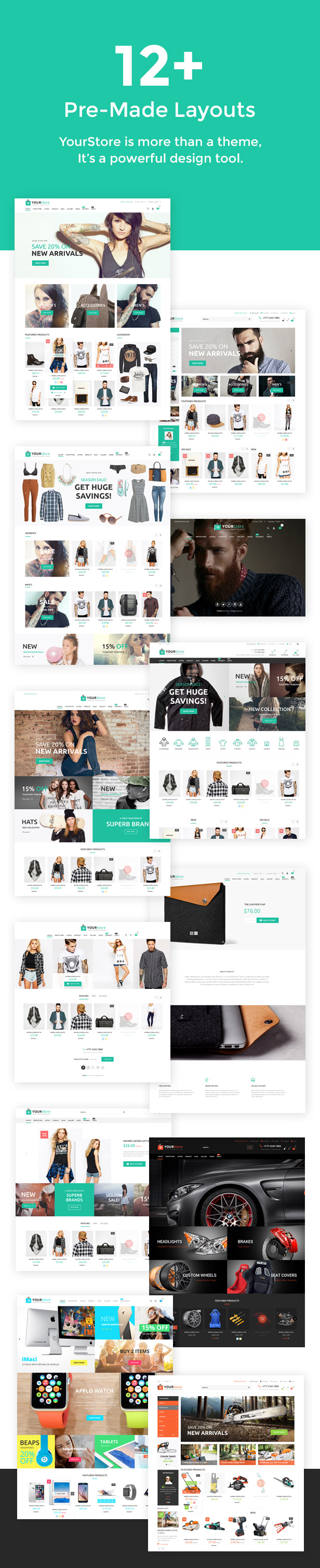 YourStore Woocommerce Theme