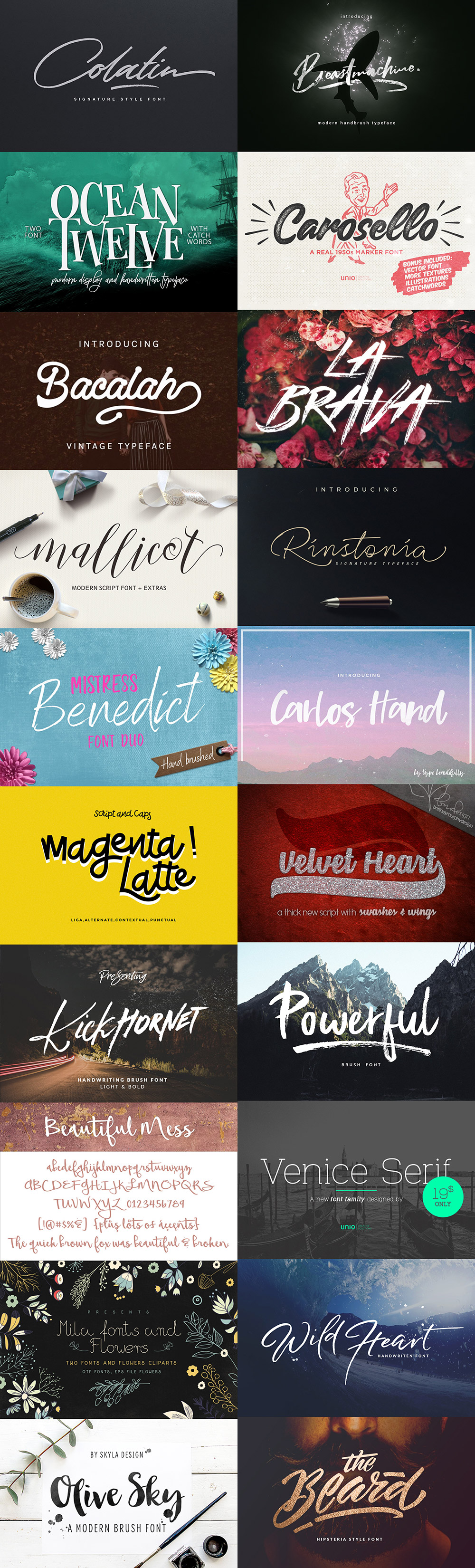 November Fonts Bundle