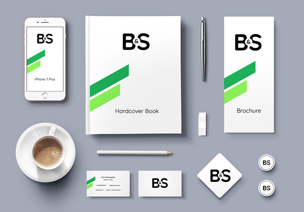 Branding Stationery PSD Mockup