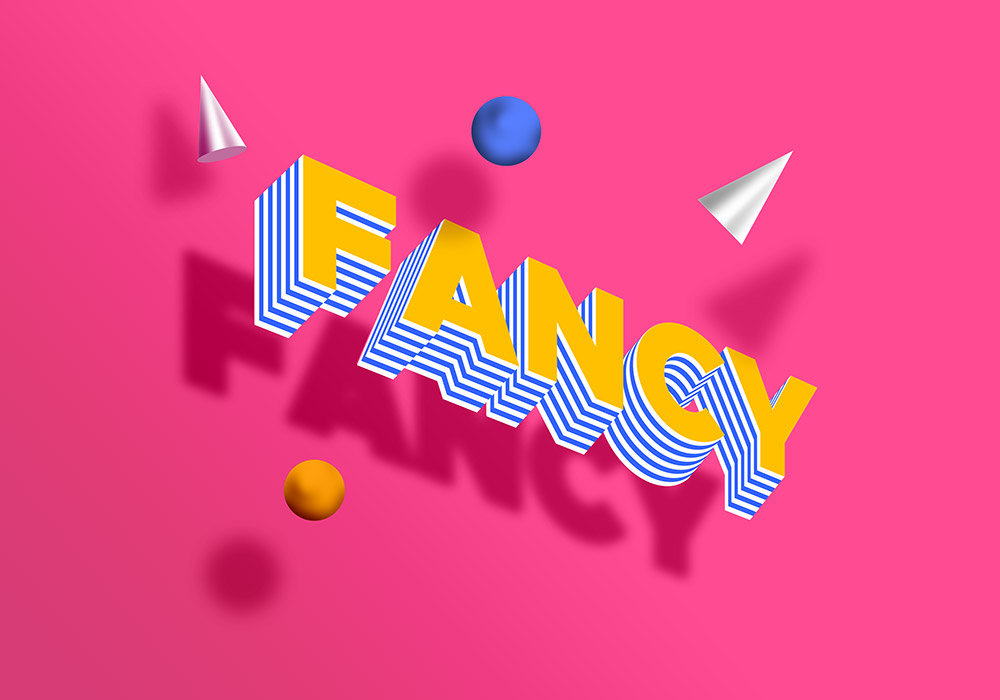 Free Fancy PSD Text Effect