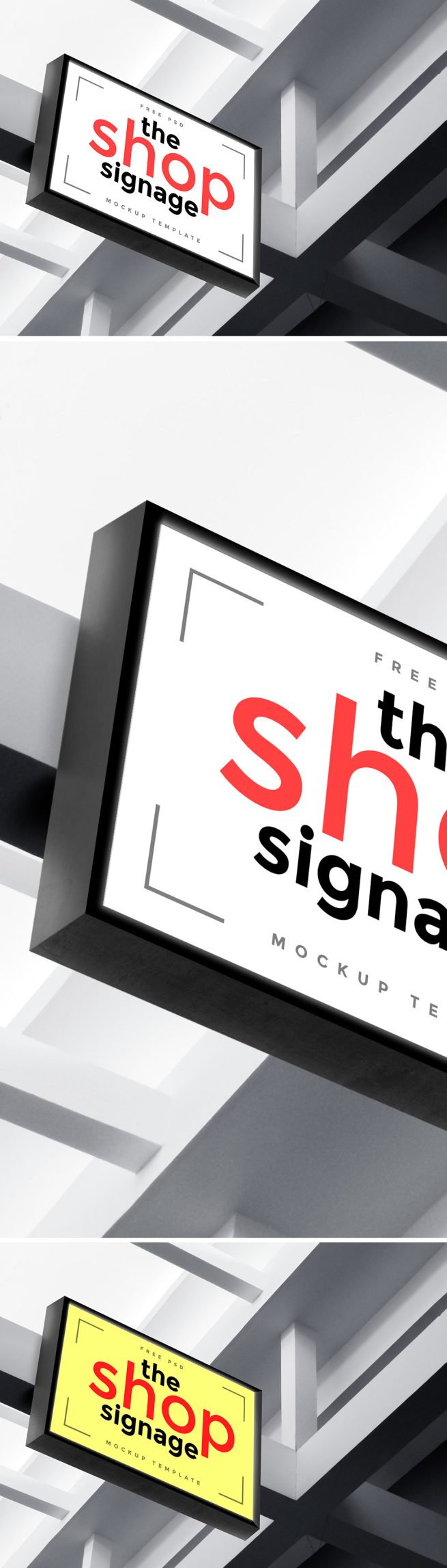 Download Outdoor Shop Signage Mockup PSD - GraphicsFuel