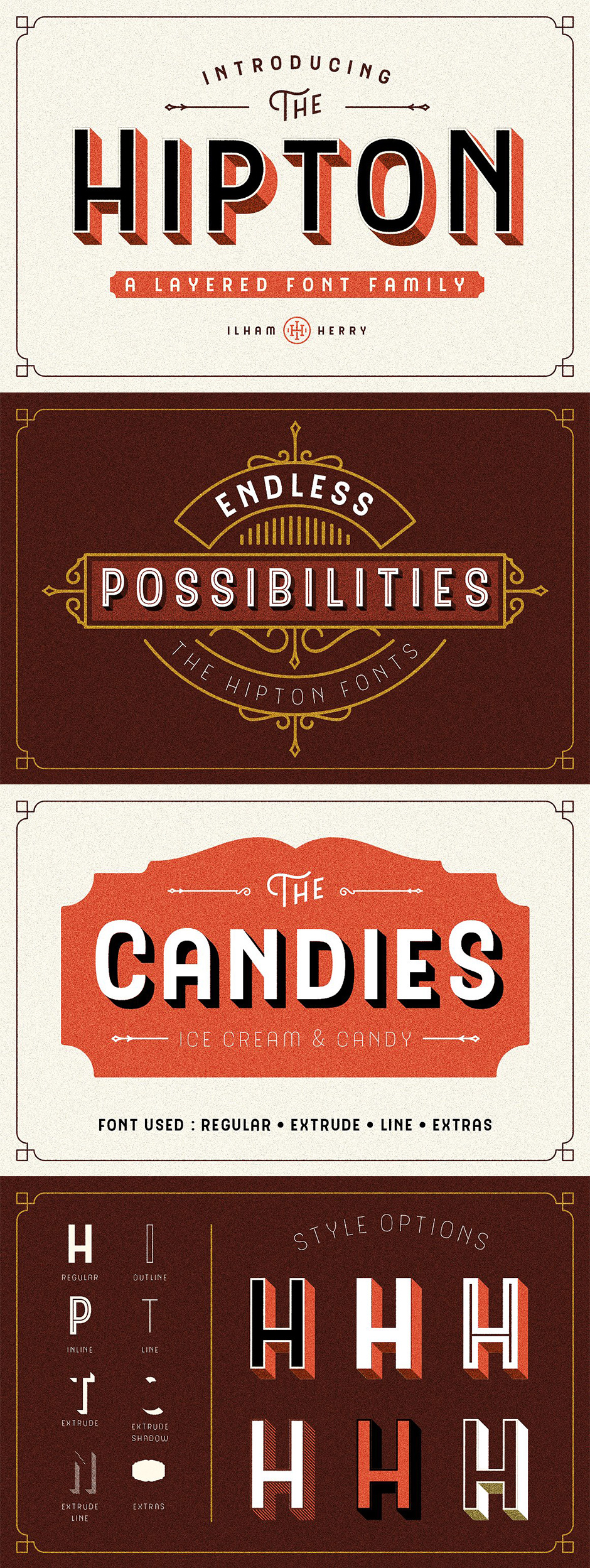 Definitive Fonts Bundle Hipton