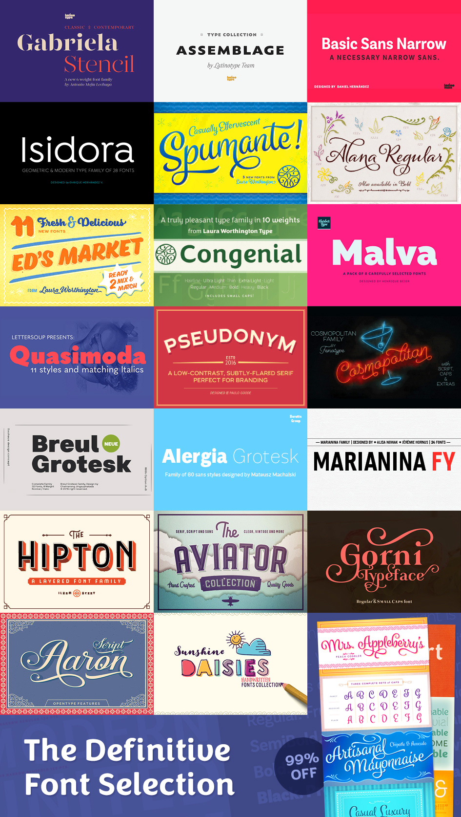 Definitive Fonts Bundle