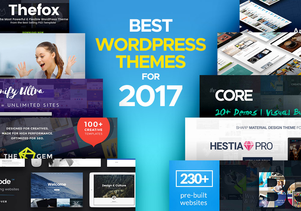 Best Wordpress Themes for 2017