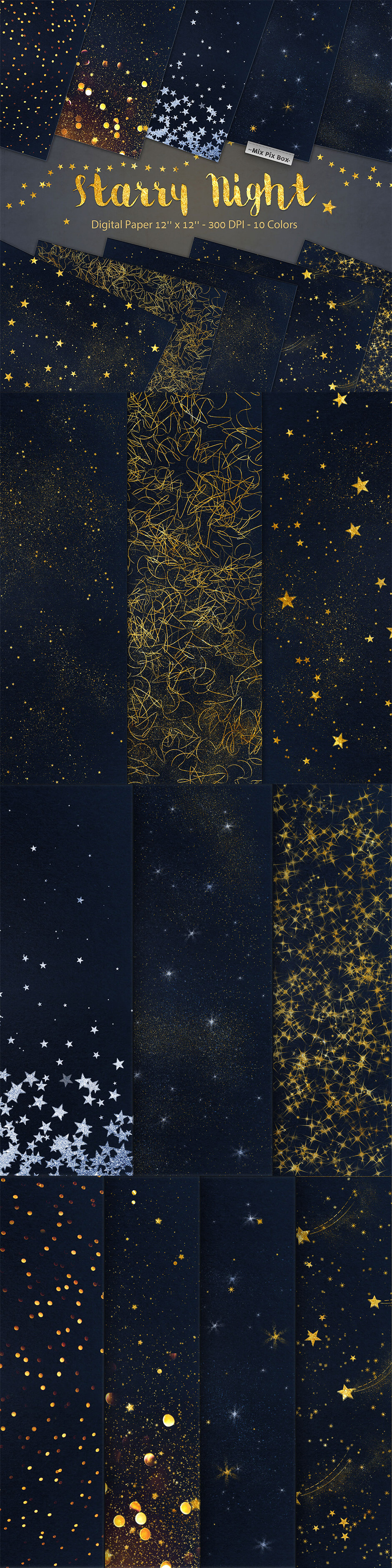 Starry Night Textures