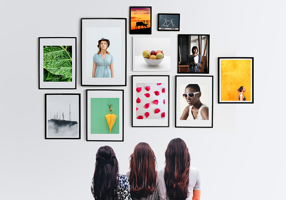 Gallery Wall Template With Dimensions