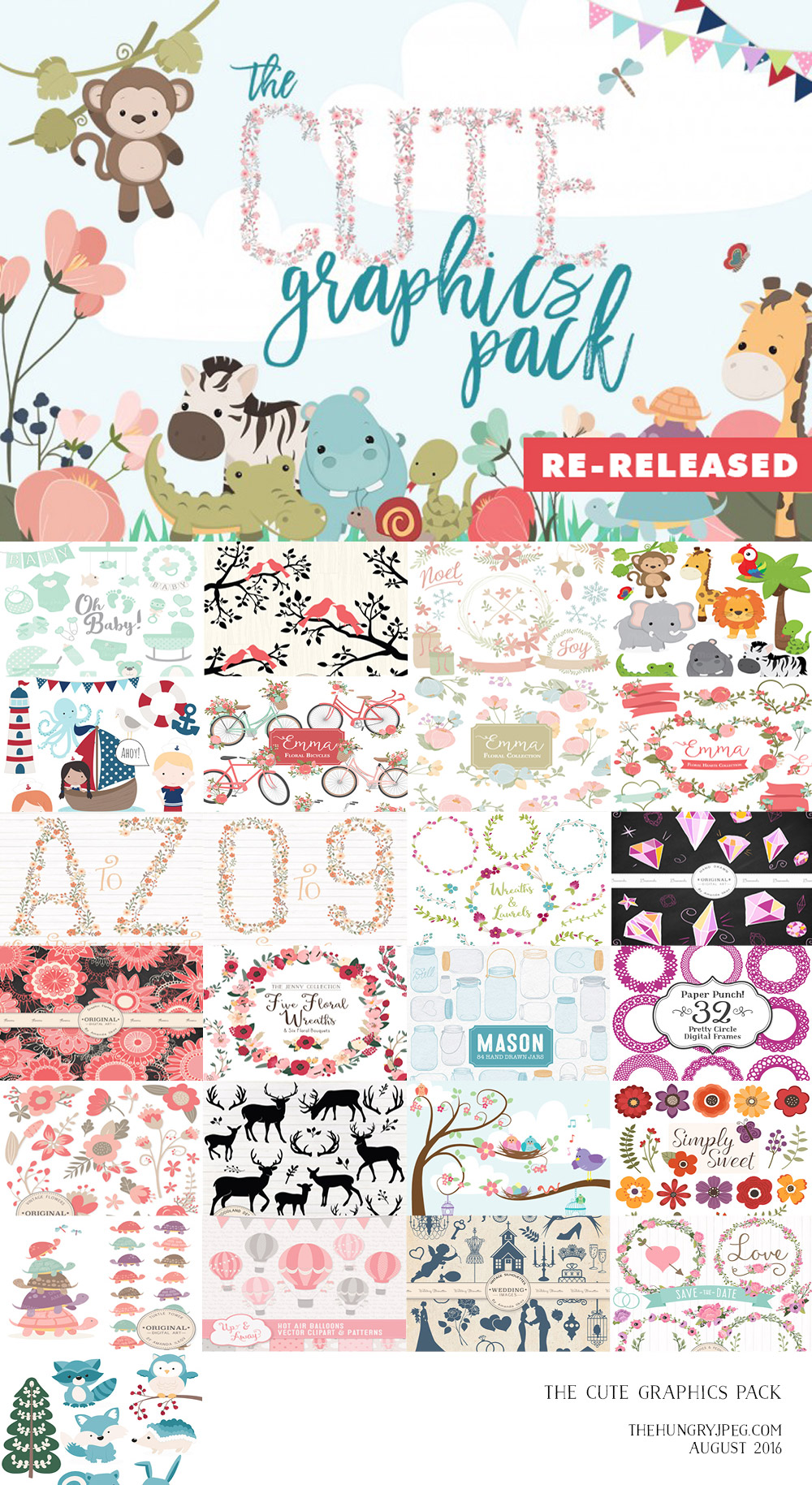 The Cute Graphics Pack