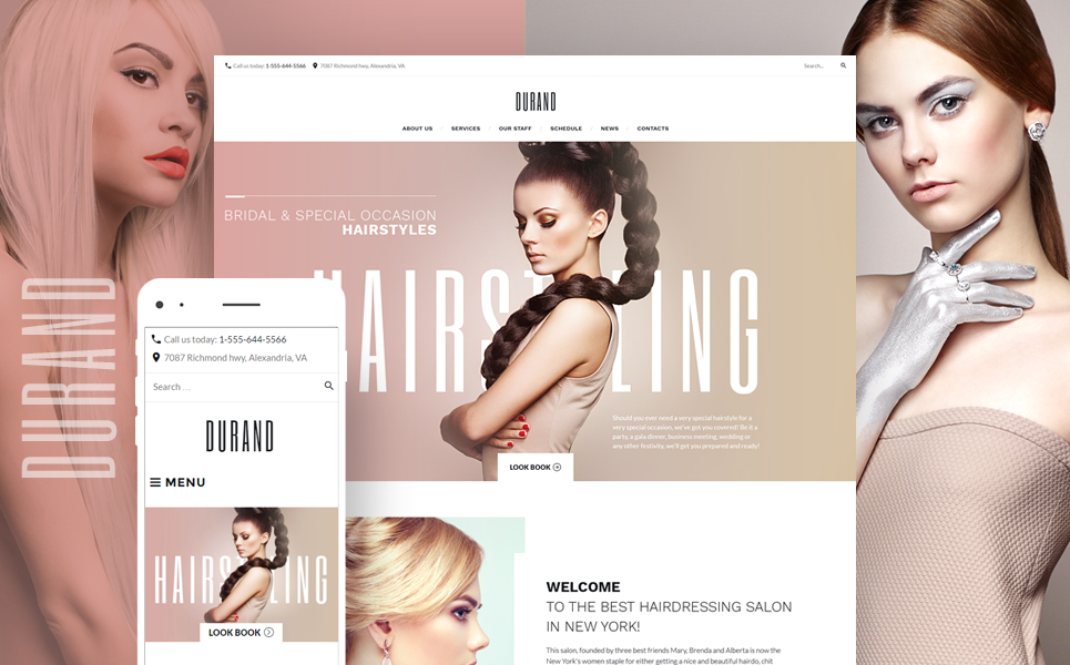 Beauty & Hair Salon WordPress Theme