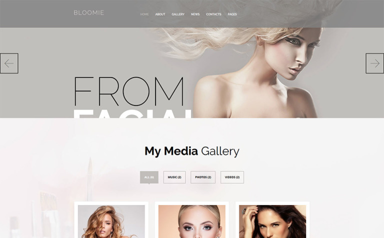 Skin Care Beauty Services WP Theme