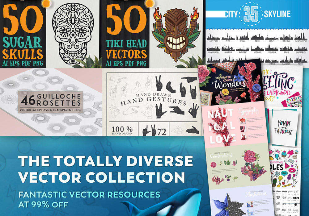 Buy Totally Diverse Vectors Collection