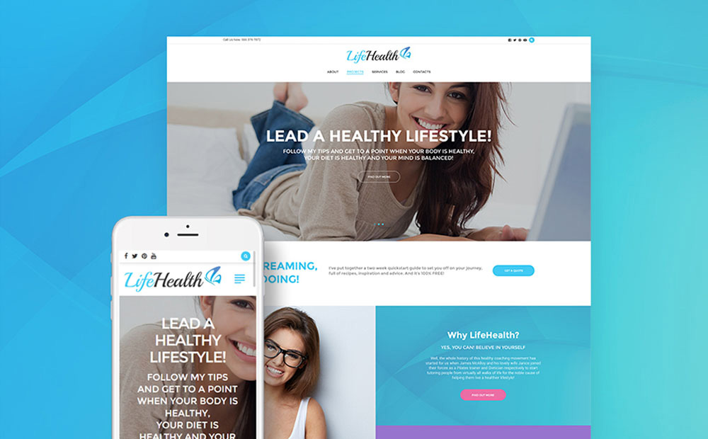 Life Coach WP Theme 