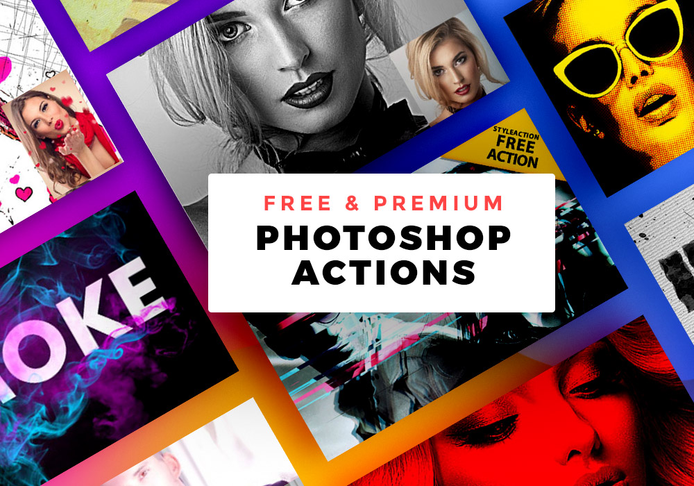 Free & Premium Photoshop Actions