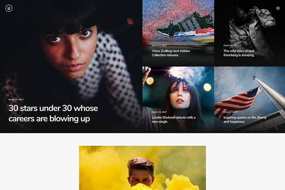 Uncode WP Theme Gallery