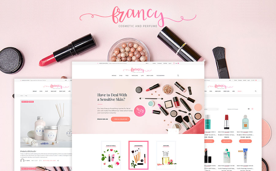 Beauty Supply Store WooCommerce Template 