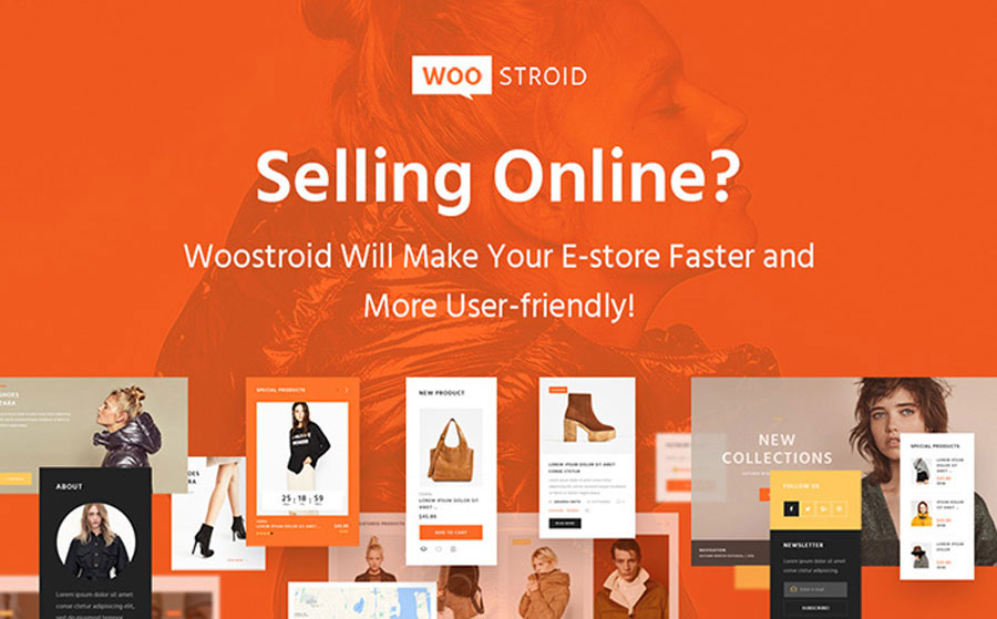 Eye-Catching Orange Multipurpose Trading WooCommerce Theme