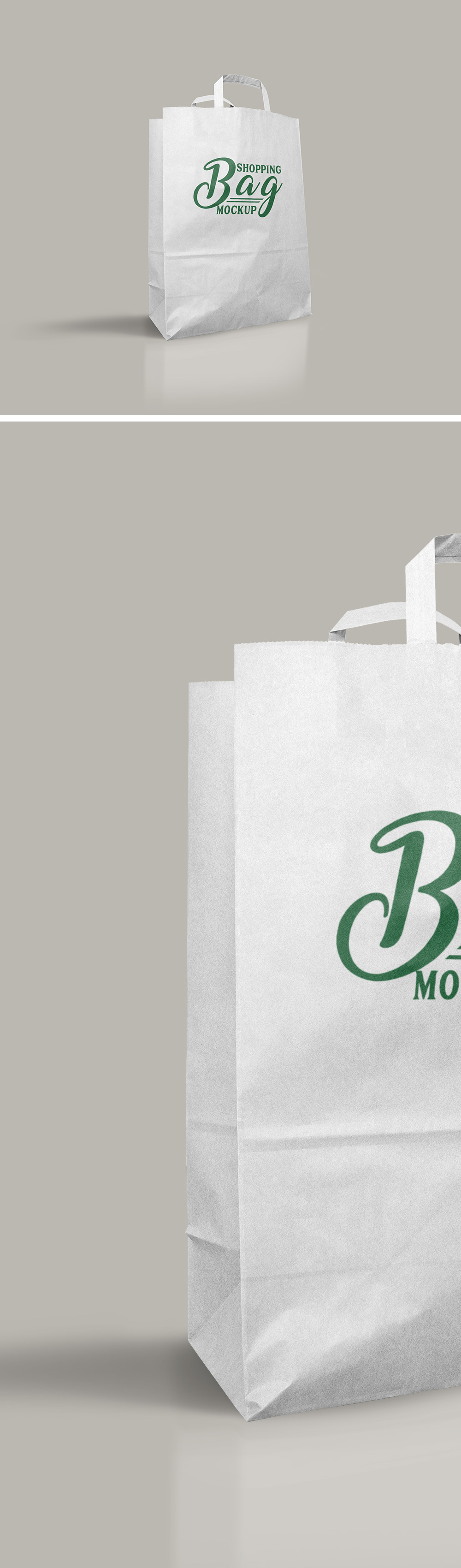 Light Shopping Bag Mockup