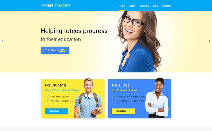 Education Help WordPress Theme 