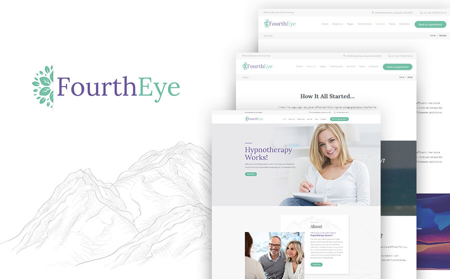Fourth Eye - Hypnotherapy WordPress Theme 