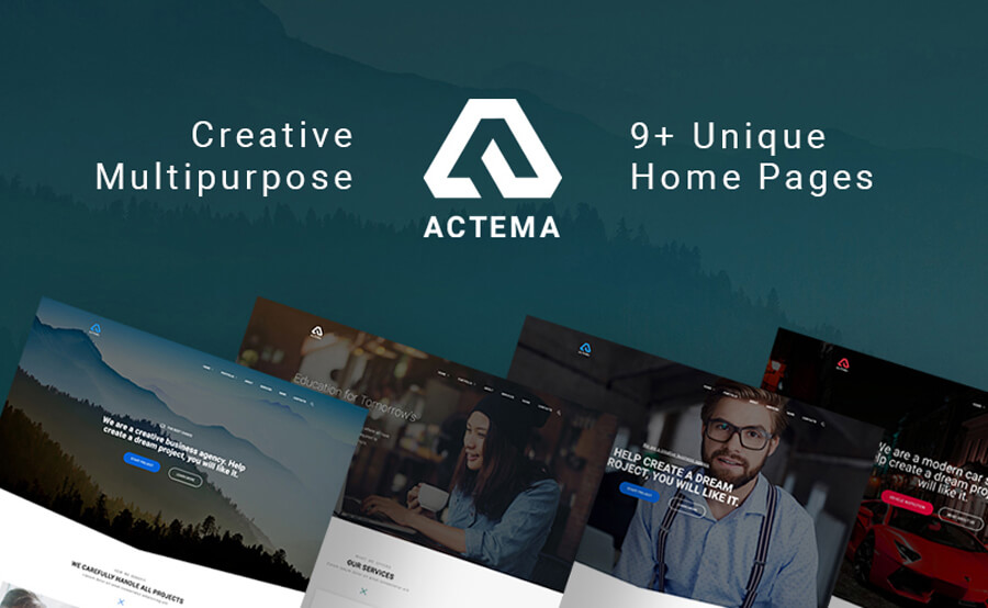 Actema - Creative Business Multipurpose WordPress Theme 
