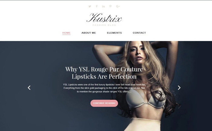 Free Fashion WP Theme