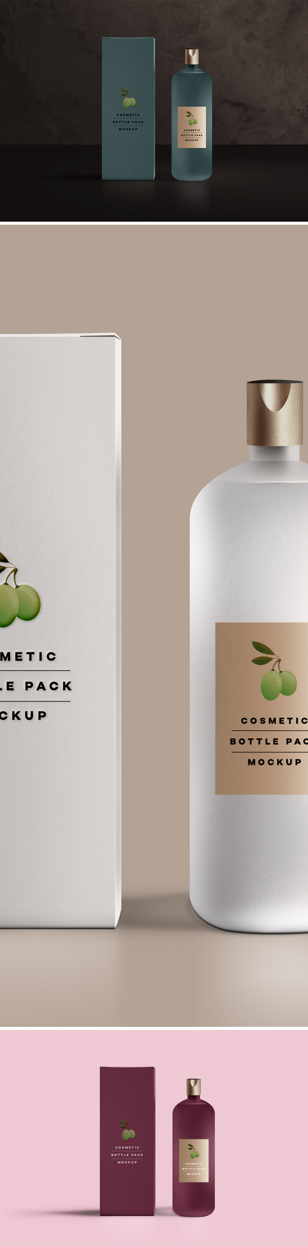 Cosmetic Packaging Mockup