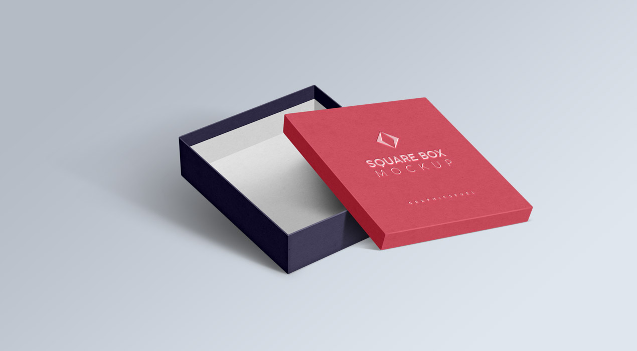 Download Square Box PSD Mockups - GraphicsFuel