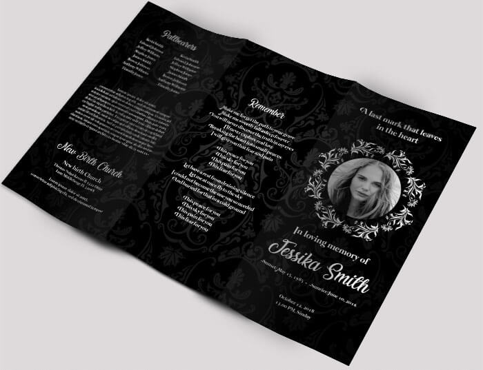 Free Funeral Tri-fold Brochure