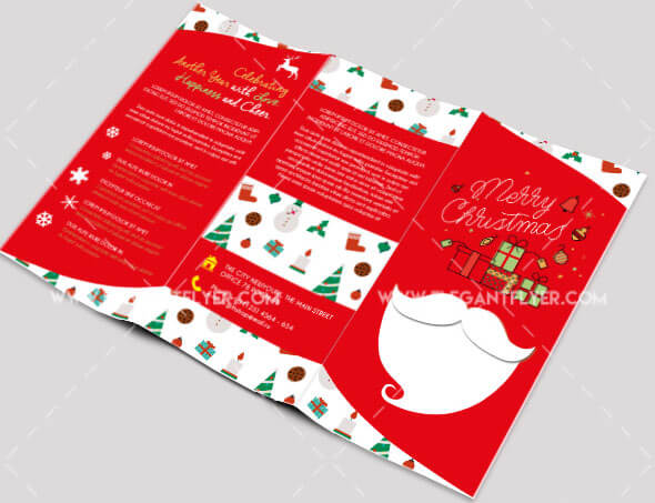 New Year – Free Tri-fold PSD Brochure 