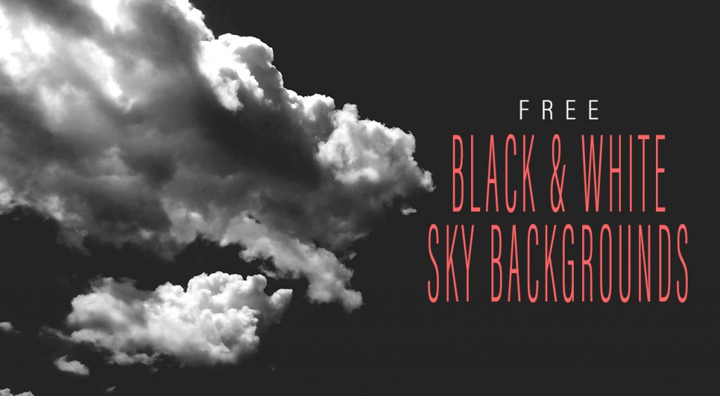Free Black & White Sky Backgrounds