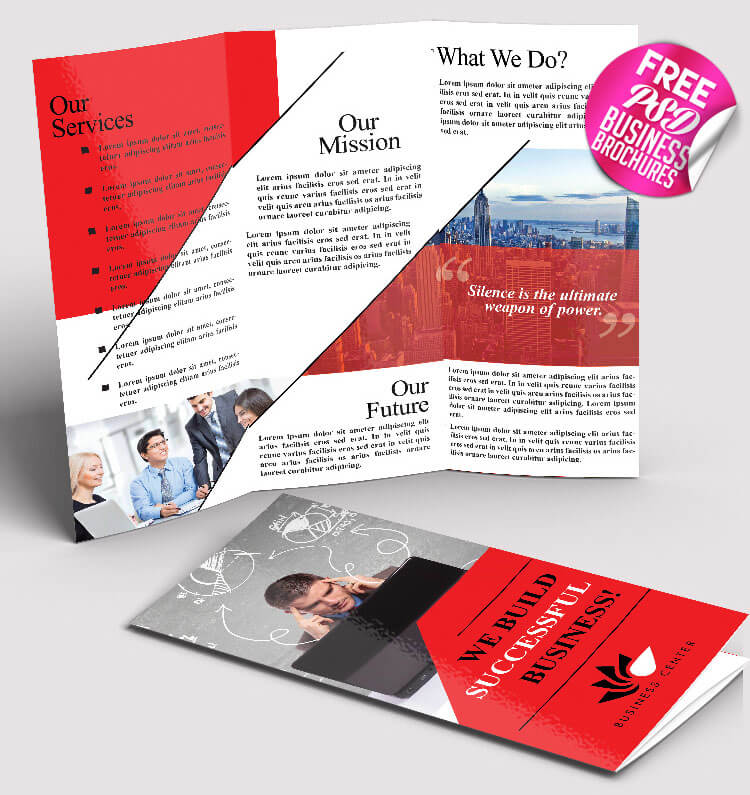 Free PSD Business Brochure Template