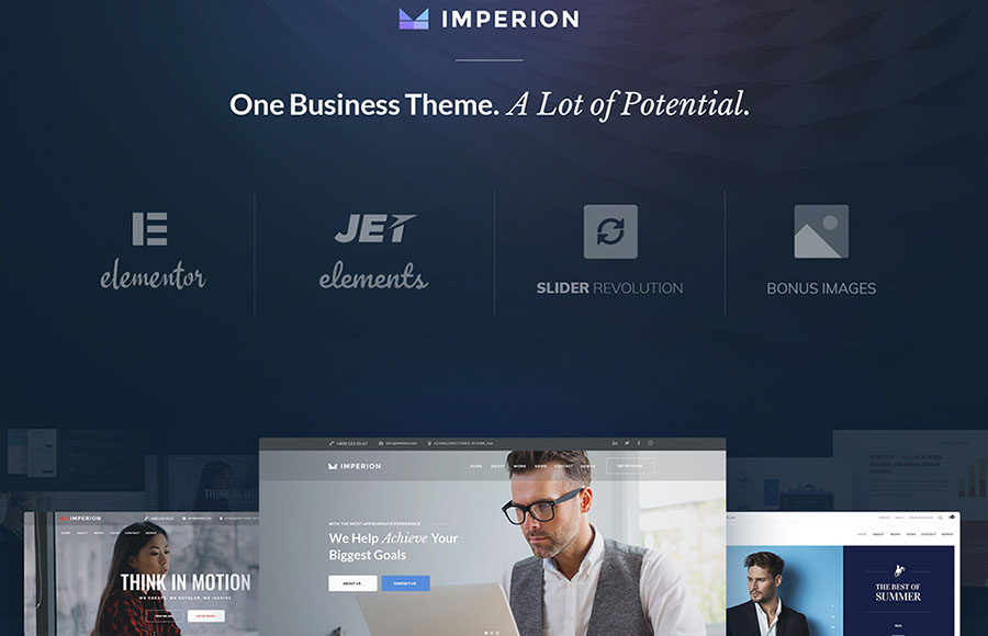 Business Marketing WordPress Theme 