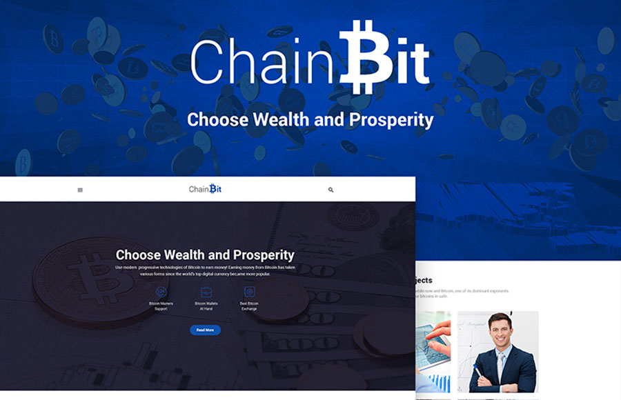 ChainBit - Bitcoin WordPress Theme