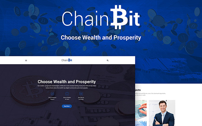 ChainBit - Bitcoin WordPress Theme