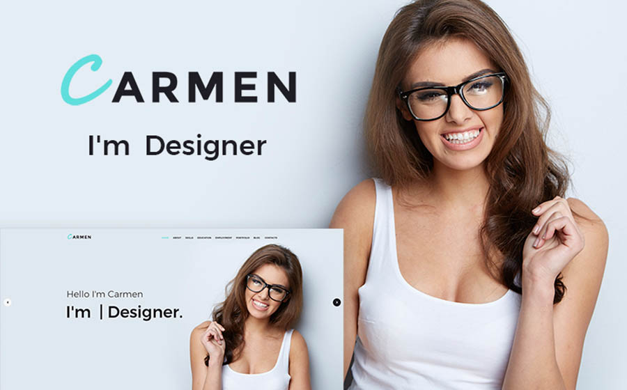 Carmen Design Portfolio WordPress Theme