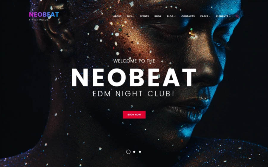 Neobeat - Night Club & Entertainment WordPress Theme