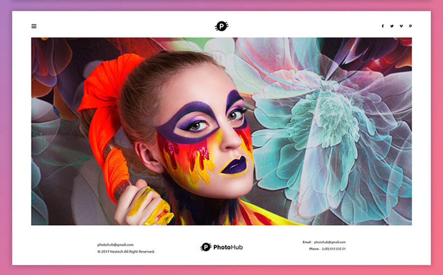Photohub - Creative Photography Website Template