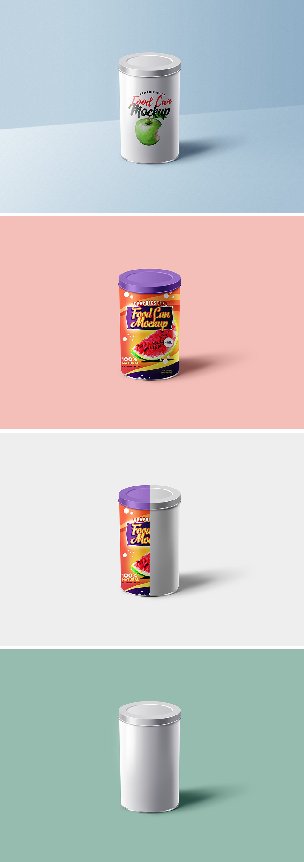 Download Food Can Tin Mockup Psd Graphicsfuel PSD Mockup Templates