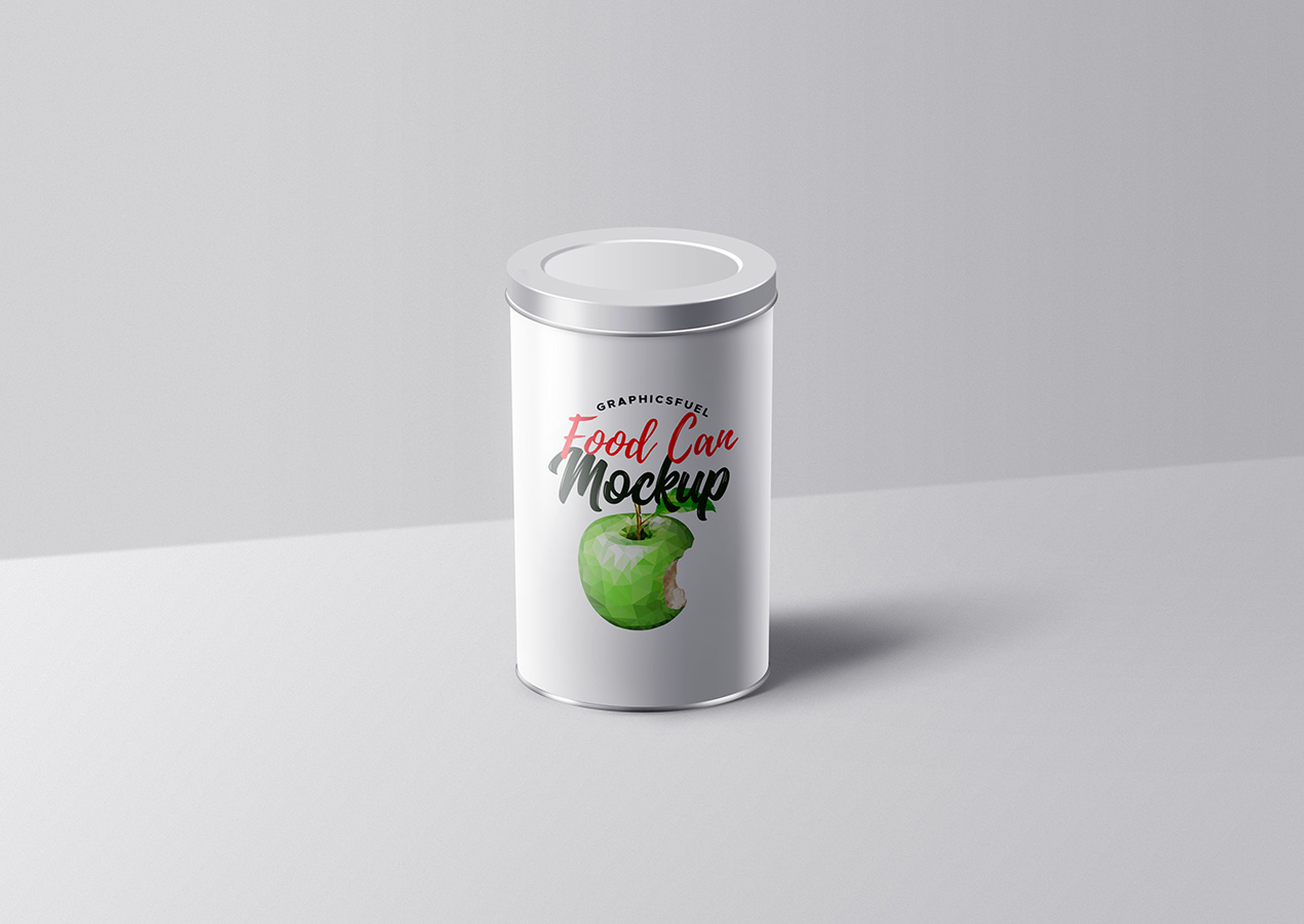 Download Food Can Tin Mockup Psd Graphicsfuel PSD Mockup Templates