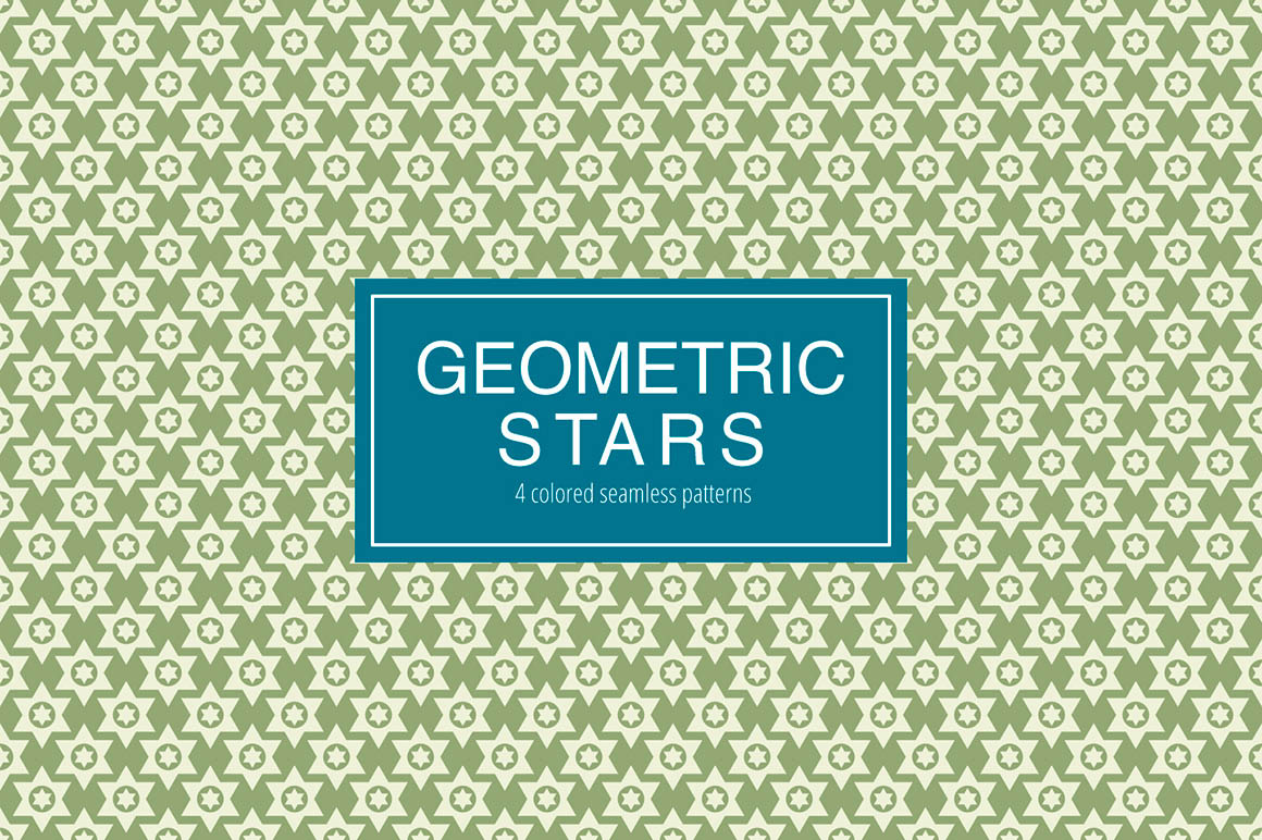 Geometric Stars Pattern