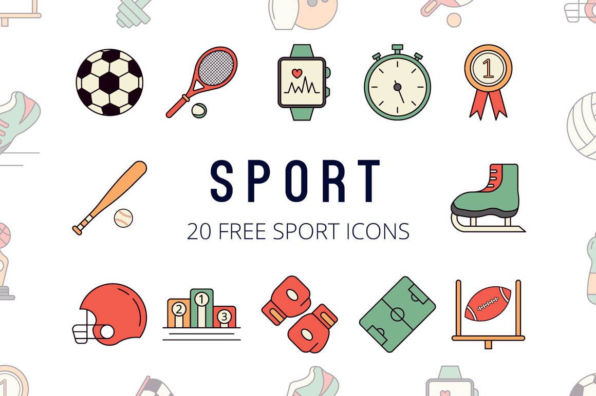 Sport Vector Free Icon Set