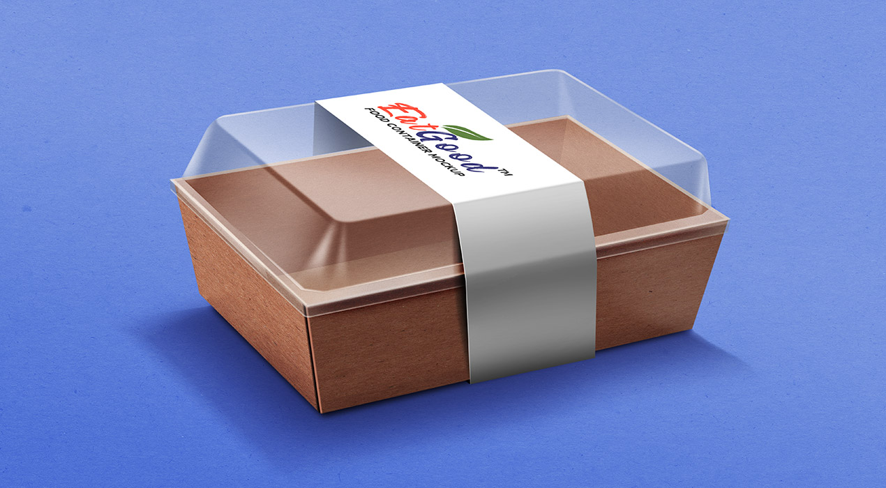 Download Food Container Paper Box Mockup - GraphicsFuel